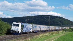 The 740 metre train rail network. One standard-length, 740 metre freight train replaces 52 HGVs on the roads. Politicians of all parties recognise the advantages, but bottlenecks on the network mean trains are limited to shorter lengths.