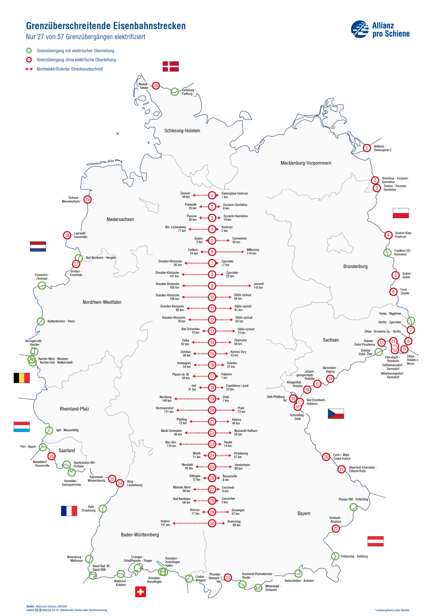 Schienennetz Deutschland: Die Bahnstrecken im Überblick