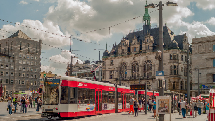 Eine Traum in Halle.