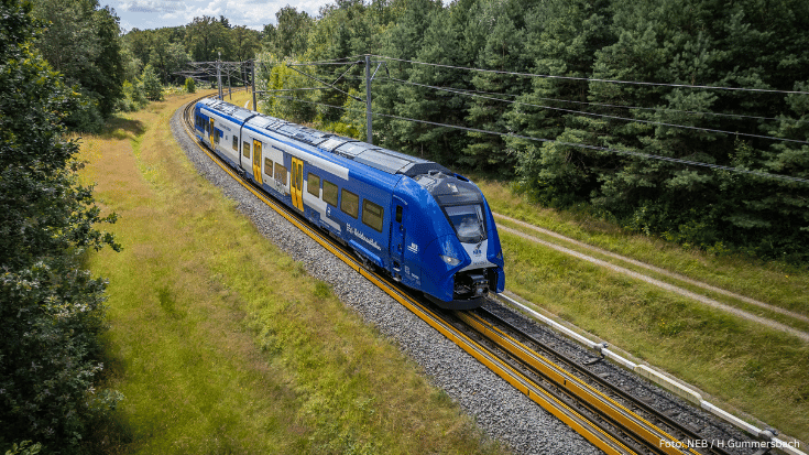 Die Heidekrautbahn stellt auf alternative Antriebe um.