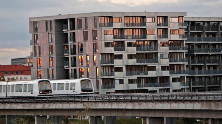 Die vollautomatische Metro in Kopenhagen.